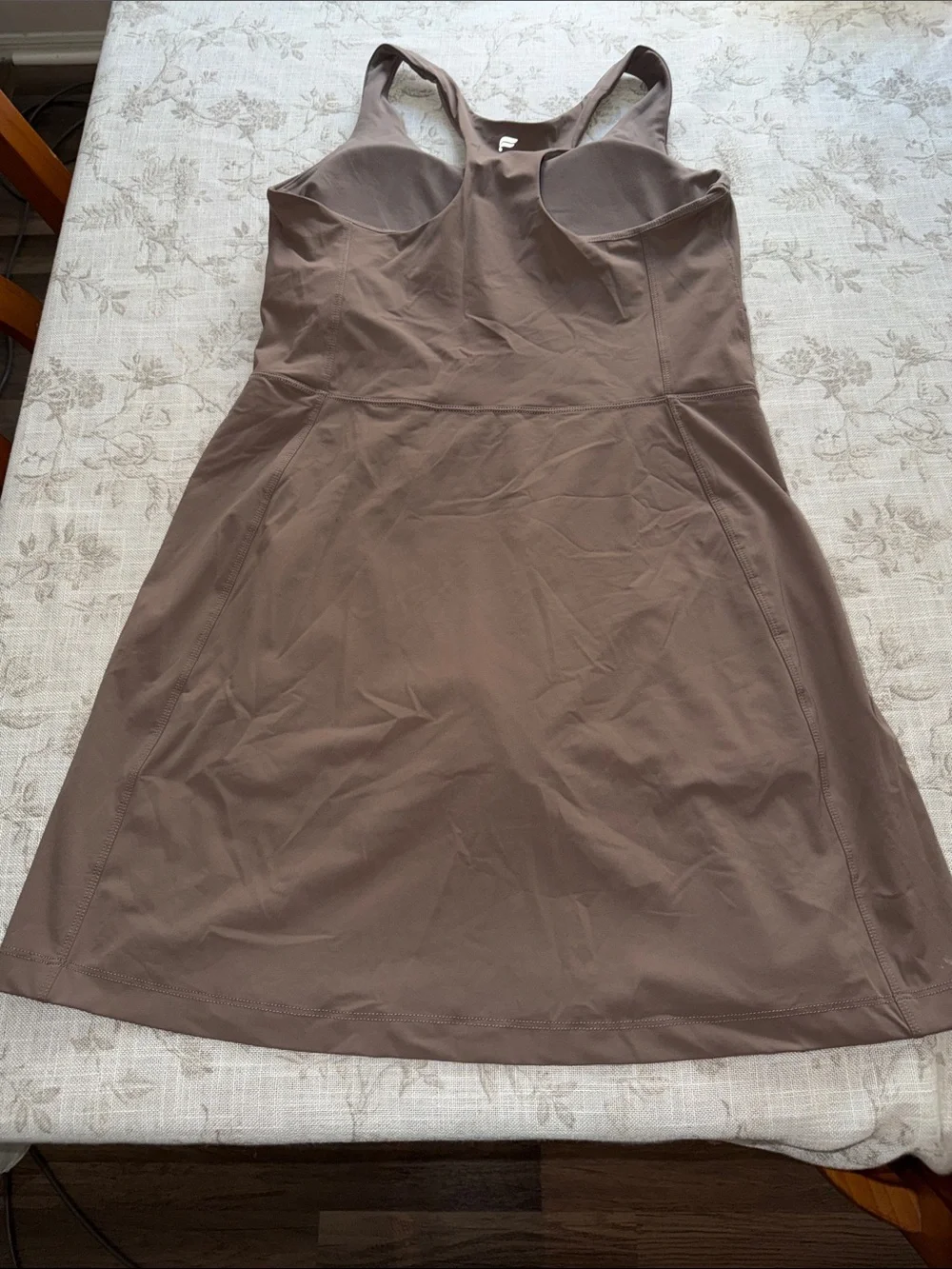 Fabletics Brown Racerback Active Dress - Picture 6 of 6